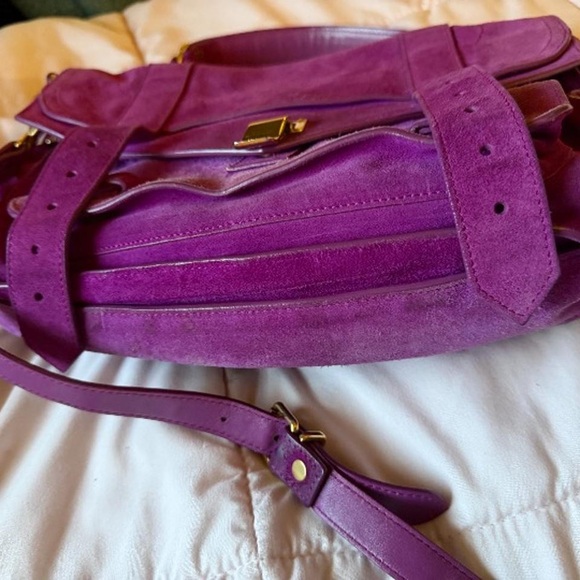 Proenza Schouler Rich Purple Satchel - Picture 6 of 12